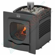 Печь банная «Былина»-12Ч Сетка Панорама