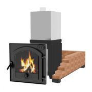 Печь банная «Сударушка Семейная» ЧД (под обкладку)