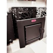 Печь для бани «Агния-16» СВ-16, 8 мм,черная