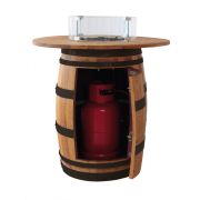 Газовый стол камин KARMA BARRIQUE PB (с опцией Гриль)