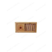 Вентиляционная решетка с задвижкой 230х120 термо (К)
