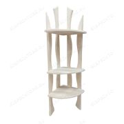Полка Зигзаг настенная (3 полки) 280х820х120