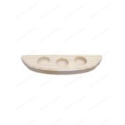 Полочка для масел 3 отвода 200x50x20
