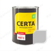 Эмаль термостойкая ЦЕРТА до 700 гр (серебро) 0.8 кг.